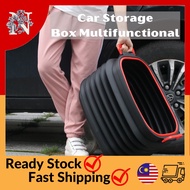 18L/37L Collapsible Storage Box Car Boot Organiser Foldable Container