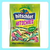 [Hitschler] Hitschies Original Sour Mermaid Sugar Cane Jelly Chewy Candy Product of Germany Korean B