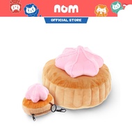 [Nom Gem Biscuit Set] Pink Gem Biscuit Cushion + Keypouch