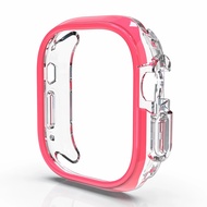 Rubber Case For Apple Watch Ultra 2 Case 49MM 45MM Frame Protective Bumper Cover 41MM 45MM For iWatc