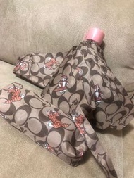 全新正品 Coach  Umbrella 貓咪雨傘
