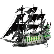 1573PCS Creative Caribbean The Flying Dutchman Pirate Ship Building Blocks ประกอบมินิอิฐของขวัญของเล