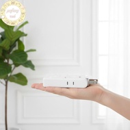 PURED Wall Outlet Extender 2500W 4 Outlets Ultra Slim 180° Rotatable Multi Plug Adapter for Home Liv