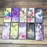 Oppo Realme C3 5 5i 5s 6i Gold Shining Flower Hard Cover