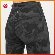 New Lululemon camouflage Yoga Pants high waist fitness pants sports Leggings