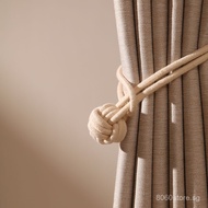 monkeyball Minimalist Modern Handmade Country Style Curtain Tiebacks Curtain Buckles Cotton Rope Han