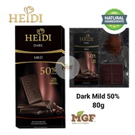 HEIDI Dark Mild Chocolate (80g)