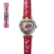 迪士尼米妮 - 兒童行針手錶 - 紅色 (迪士尼許可產品)