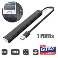 其他品牌 - USB3.0 七位分線器 單口高速7口hub 獨立HUB多介面集線器