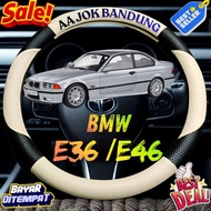 Wrap Car steering wheel Cover bmw E36 E46 Steering wheel Cover for bmw E series car, crescent variat