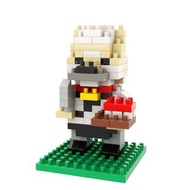 Archbrick 日本壽司師傅柴犬 Pixel 積木 Nanoblock