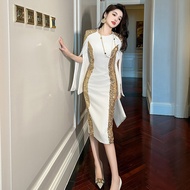 IBUY Host Banquet Evening Dress - Sequined Slim Fit for Women