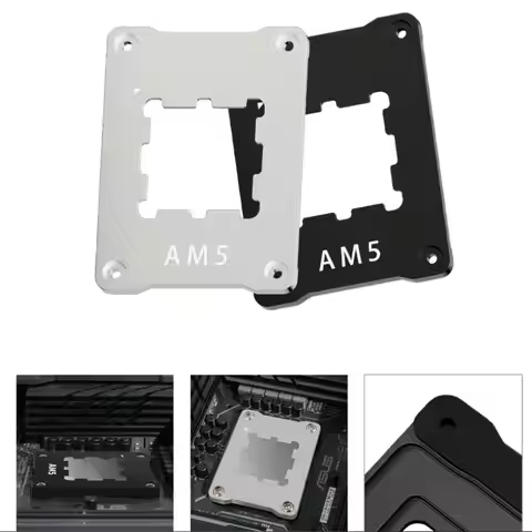 1Set Aluminum Universal AM5-AMD Desktop Chassis CPU Bending Correction Fixing Buckle Cover For 7950X