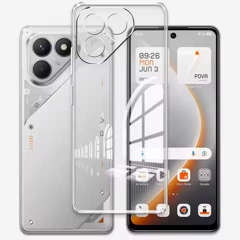 For Tecno Pova 7 Ultra 5G Case Clear Soft Silicone Protect Phone Case For Tecno Pova 7 Neo /Pova 7 T