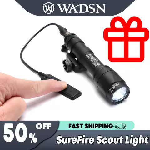 Gift SureFire M600 Full-Size Tactical Flashlight 700 Lumens Tailcap Switch Picatinny Rail For Outdoo