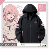 Ready Stock Bocchi the Rock Anime Windbreaker Jacket Unisex Casual Outerwear