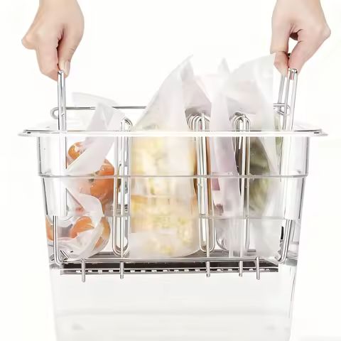 ‌25L Sous Vide Container with Lid - Water Bath Tank for Immersion Circulators | Compatible with Anov