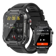 軍規運動智慧手錶-WATCH-MK66-IP68防水抗震-IPS螢幕-瑞昱晶片-健康管理-智能穿戴IPS螢幕健康管理