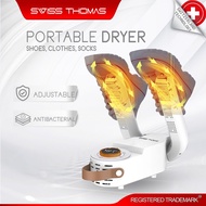 Swiss Thomas Shoe Dryer Intelligent Timing Portable Shoes Dryer Cloths Dryer (Pengering Kasut Baju, 