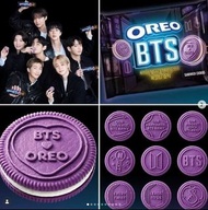 韓國🇰🇷BTS ♥️ oreo聯名款OREO 餅乾100g 1套2包✅100%韓國購入