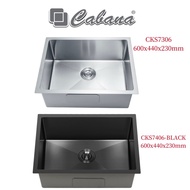 Sale💥Cabana Stainless Steel 304 KITCHEN SINK CKS 7306/CKS7406