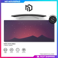 MD Mousepad | Night 002 | Extended Large Gaming Mouse pad Deskmat