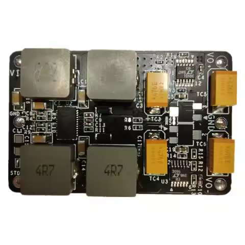 LT8582+LT3045+LT3094 dual power supply module with positive and negative 12V output and ultra-low no