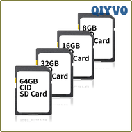 QIYVO การ์ด SD แท่นตั้ง GPS CID 16GB คุณภาพสูงพร้อมการเปลี่ยน CID ง่ายสำหรับการอัปเดตระบบนำทางขายดีในตลาดยุโรป MZSXC