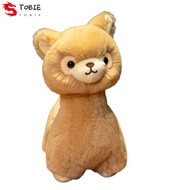 TOBIE Alpaca Plush Toys, PP Cotton Soft Plush Llama Dolls, Animals Alpaca Dolls Cartoon Comfortable 
