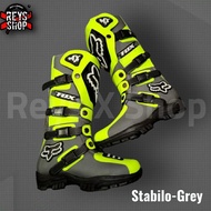 HIJAU TRAIL CROSS TRABAS MX BOOTS GREEN STABILO
