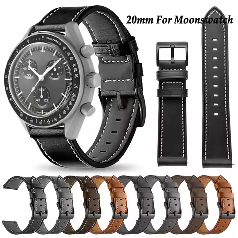 20MM Strap For Omega X Swatch Joint MoonSwatch Planet Wristband For Swatch Watch Band Accessories Wa