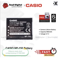 CASIO NP-150 Rechargeable Lithium Ion Camera Battery 950mAh 3.7V. Capacity 950mAh Voltage 3.7V. Free