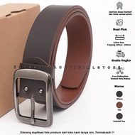 Men's Leather Belt 4 cm Wide Jumbo Belt Length Up to 2 m