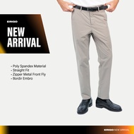 Erigo Relax Chino Pants Evgeni Oyster Grey - Unisex Relax Long Pants