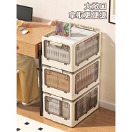 Storage Storage Box Student Book Box Classroom Book Storage Box Foldable Transparent Book Storage Bo