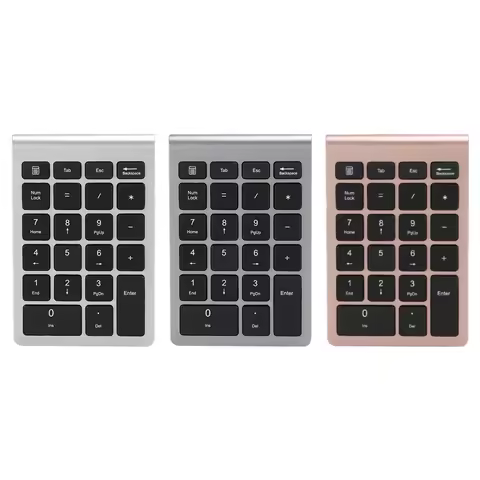 Numeric Keyboard Wireless Keyboard Numeric Keypad RF304 22 Keys Numeric Keypad USB 2.4G Wireless Min