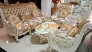 Sofa Kursi Tamu Klasik Sultan Mewah Natushi 321 + Meja Tamu