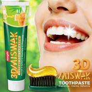 Freegrin 3D Miswak Herbal Toothpaste Natural Miswak & Aloe Vera for Teeth Whitening & Gum Care