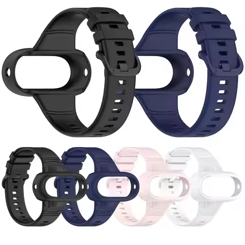 Universal Adjustable Silicone Wrist Strap Camera Fixing Case One-piece Mounting Shell & Band for Ins