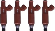 ZYBUFOB 4X Fuel Injector Nozzle 195500-3020 Compatible For Mazda 323 V P F S C 16V 1.3L 73PS B3 1.5L