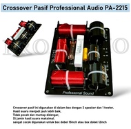 Crossover Pasif Wisdom PA-2215 PA 2215 PA2215 Line Array Import Ori Crossover pasif Wisdom PA- 2215