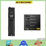 NITECORE-EDC27 UHi tactical Flashlight 3100 Lumens USB-C Rechargeable ultra-thin EDC integrated lith