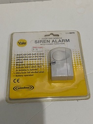 Yale 防盜門窗警報器 door & window alarm with chime function