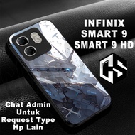 HP Glossy glitter Softcase for type INFINIX SMART 9/INFINIX SMART 9 HD Gundam Motif/case infinix sma