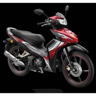 Cover Set Honda Dash 125 Fi 100% Honda Original ( Red )