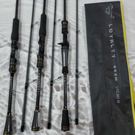 ASHINO LOYALTY 662UL/L/ML/M- Casting & Spinning Rod (made in Thailand)