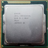 Intel Xeon E3-1235 3.2G ES版、1155、95W、拆機良品、有內顯引擎、含原廠銅底風扇