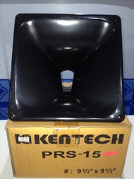 ปากลำโพง ปากดอกลำโพงเสียงแหลม พลาสติก ไฟเบอร์ KKENTECH PRS-15 9.5" x 9.5" ปากกว้าง 9.5x9.5 นิ้ว รูกว