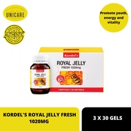 KORDEL'S ROYAL JELLY FRESH 1020MG 30S X 3