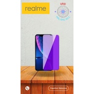 New tempered glass blue Ray non list Realme C1 c2 C3 C11/C12 C15 C18 C11 2020 C20 C21/C21y C25/C25y 